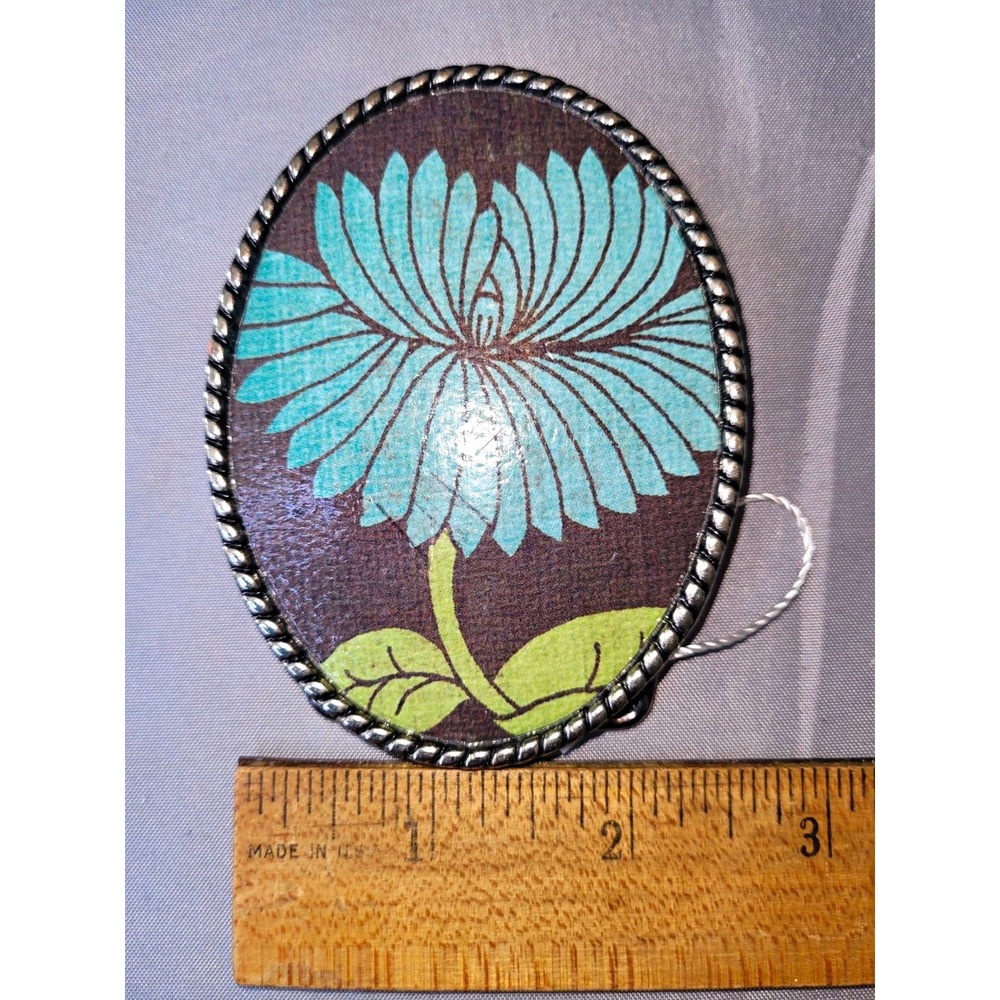 Loopty Loo Large Belt Buckle Western Cowboy